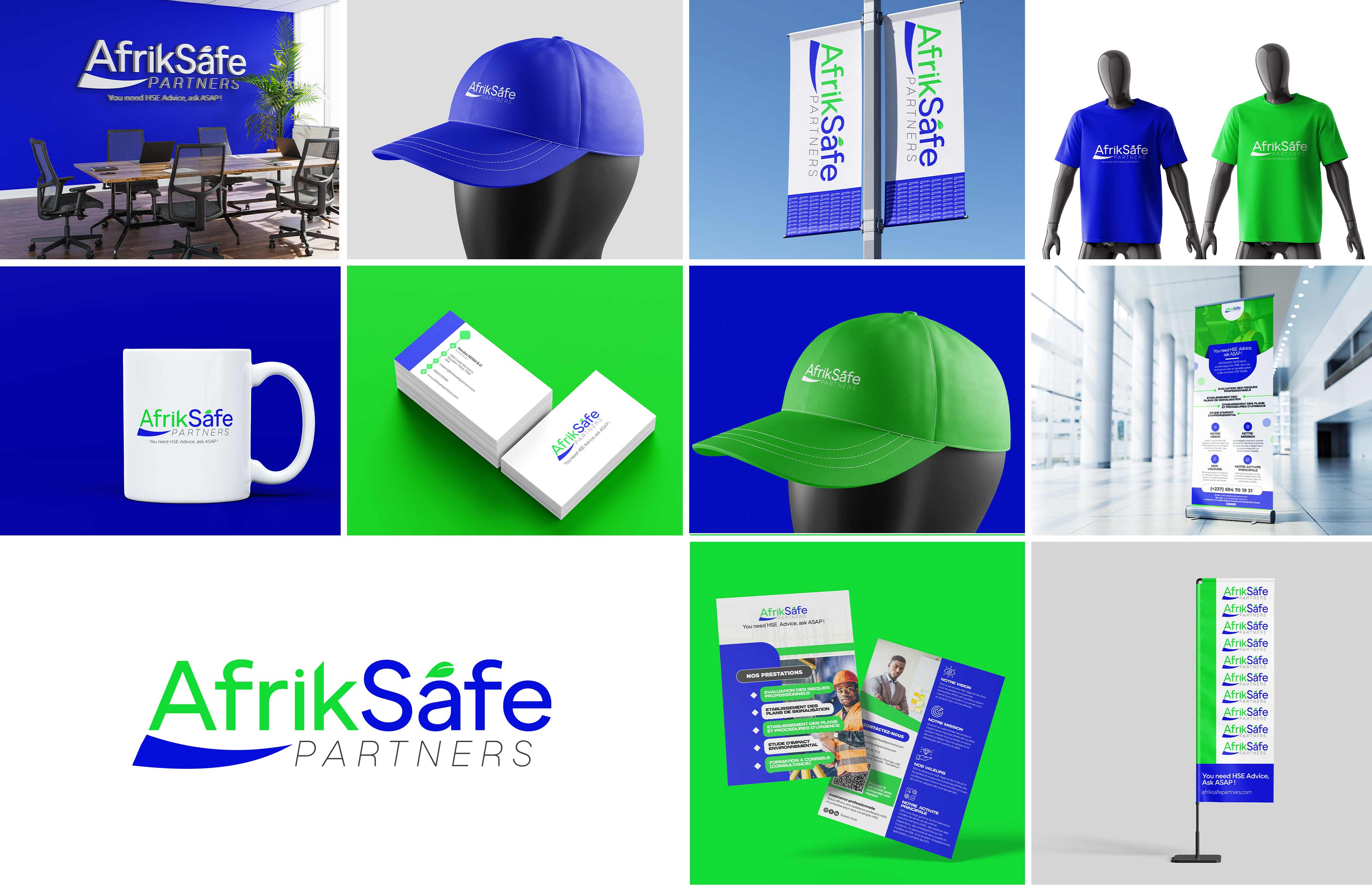 Logo Afrik Safe Partners — Novafrik