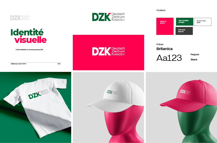 Identité visuelle DZK — Novafrik