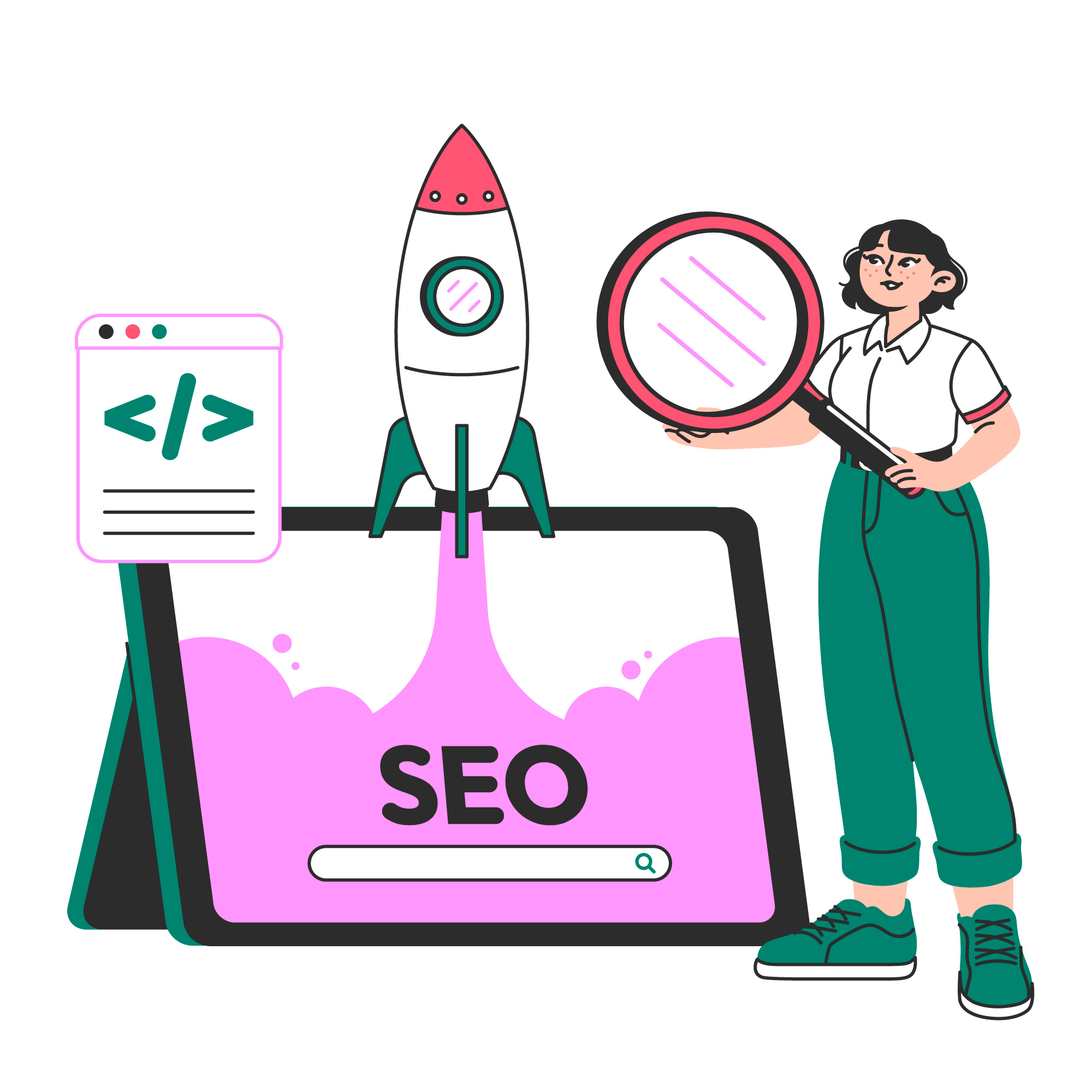 Expert SEO Novafrik analysant les performances d'un site internet à Douala
